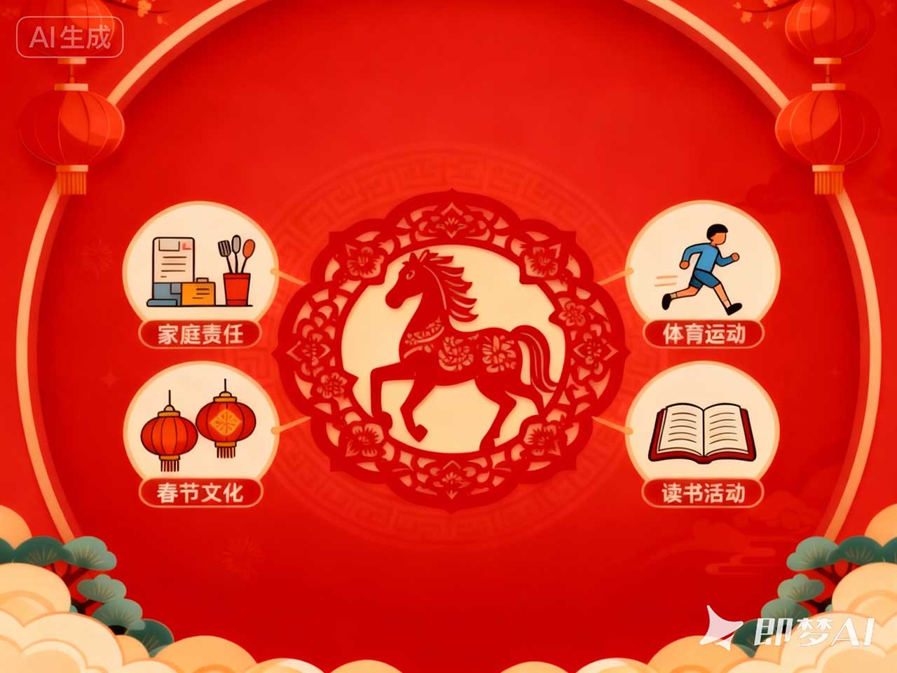 兴工小学活动展示 - 点击查看寒假活动记录